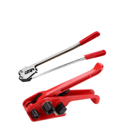 strapping tensioner and crimper